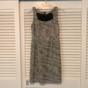Banana Republic size 10 cotton black and white dress